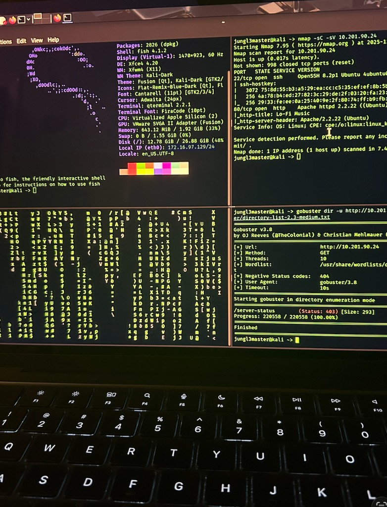 Terminal setup and security tools